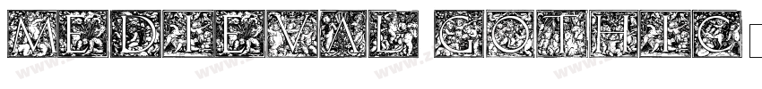 Medieval Gothic字体转换